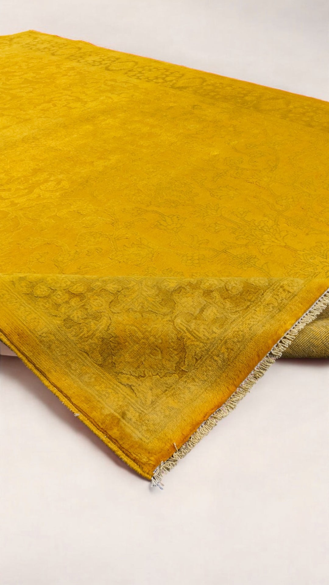 Oriental Silk Wash Chobi Rug - Size: 8.11 x 6