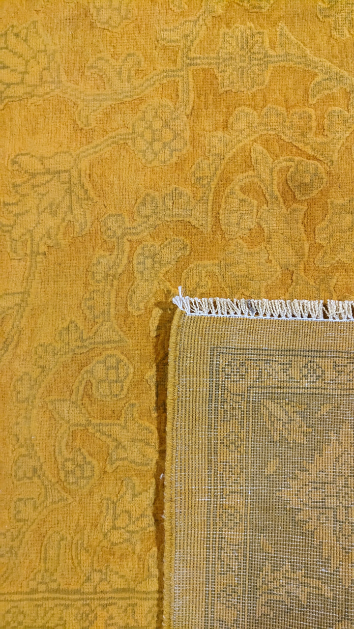 Oriental Silk Wash Chobi Rug - Size: 8.11 x 6