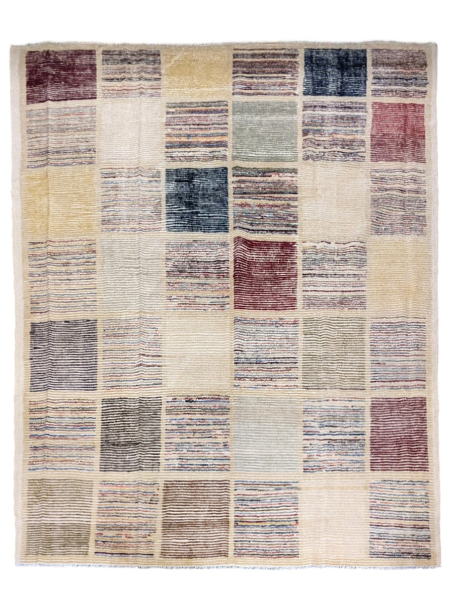 Moroccan Modern Rug - Size: 9.9 x 8.5