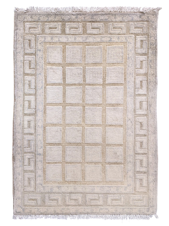 Oriental Silk Wash Chobi Rug - Size: 2.11 x 2.1