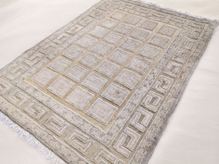 Oriental Silk Wash Chobi Rug - Size: 2.11 x 2.1