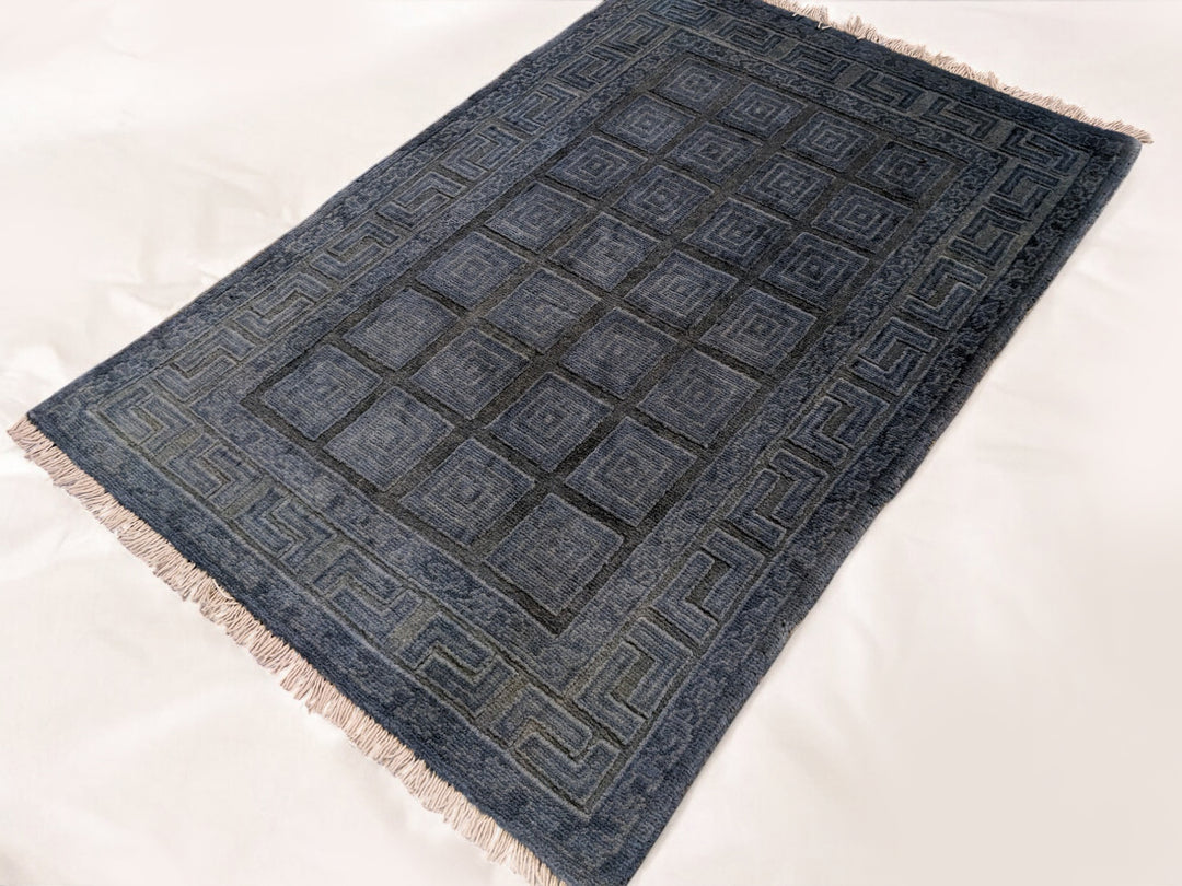 Oriental Silk Wash Chobi Rug - Size: 3 x 2