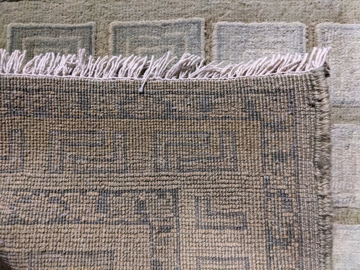 Oriental Silk Wash Chobi Rug- Size: 3.1 x 2.1