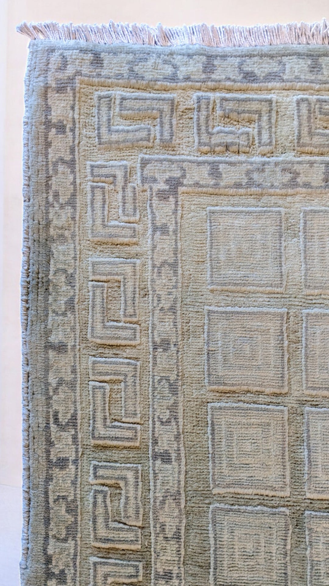 Oriental Silk Wash Chobi Rug- Size: 3.1 x 2.1