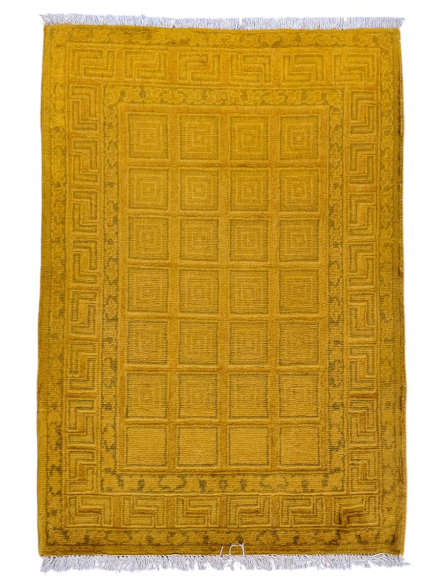 Oriental Silk Wash Chobi Rug - Size: 2.11 x 2