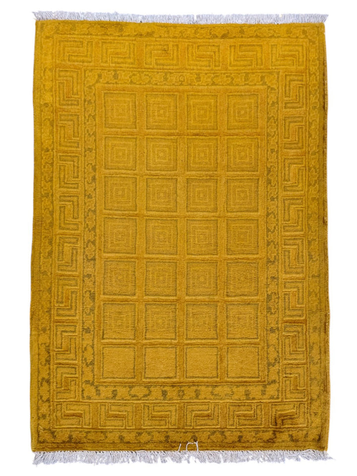 Oriental Silk Wash Chobi Rug - Size: 2.11 x 2