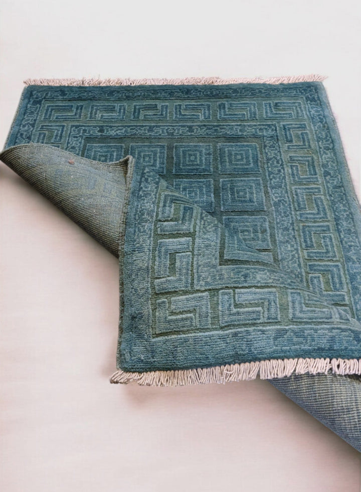 Oriental Silk Wash Chobi Rug - Size: 3 x 2