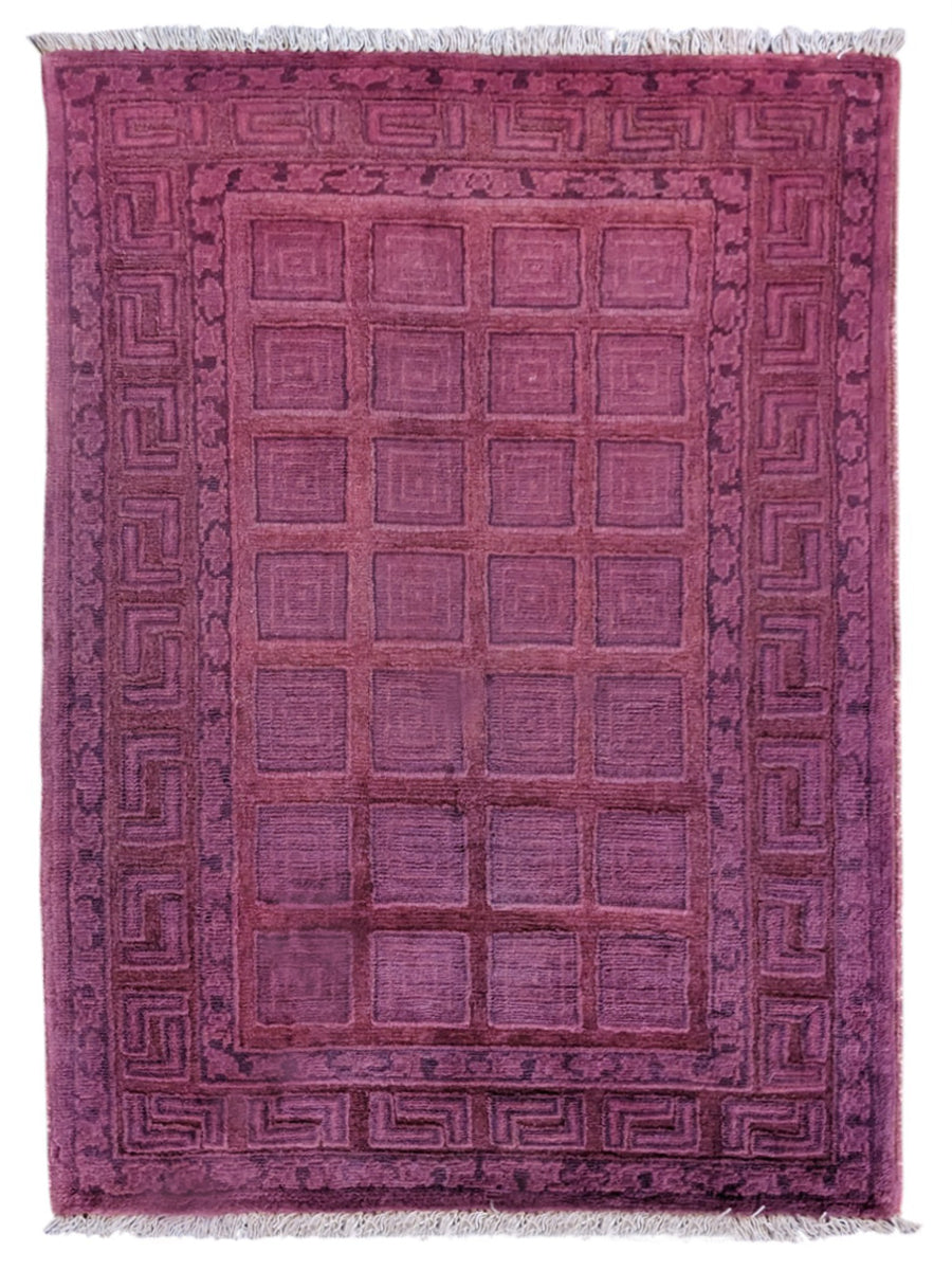 Oriental Silk Wash Chobi Rug - Size: 3 x 2