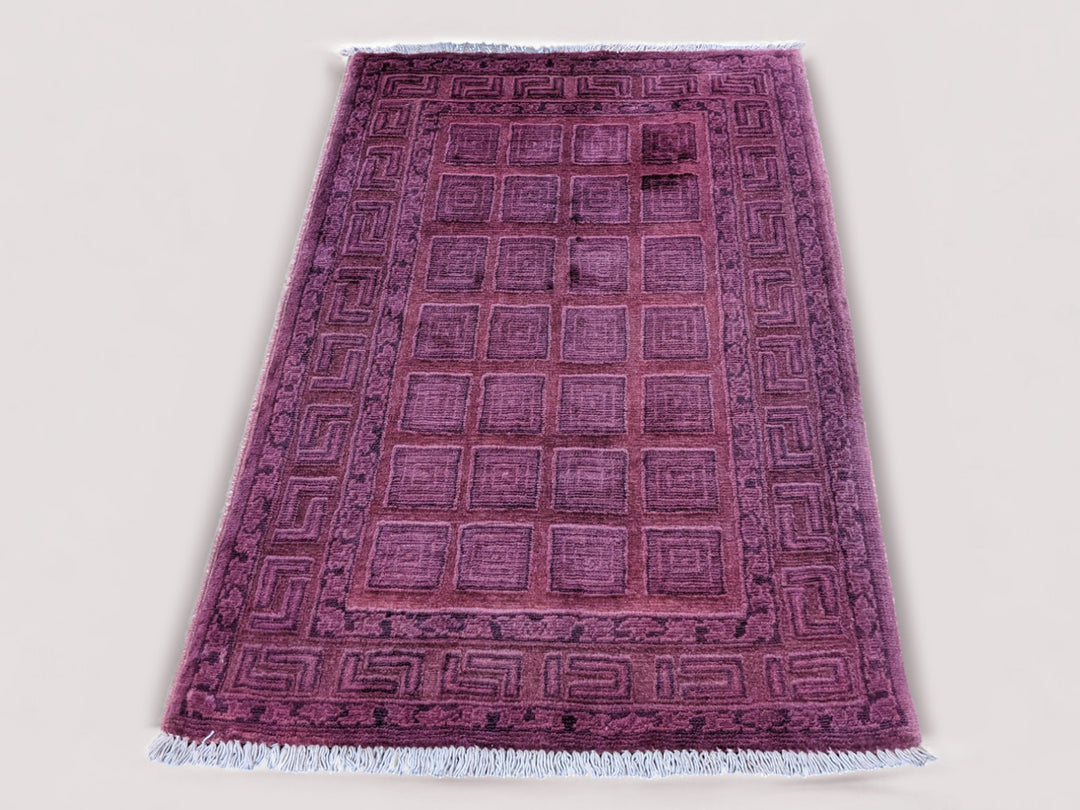 Oriental Silk Wash Chobi Rug - Size: 3 x 2