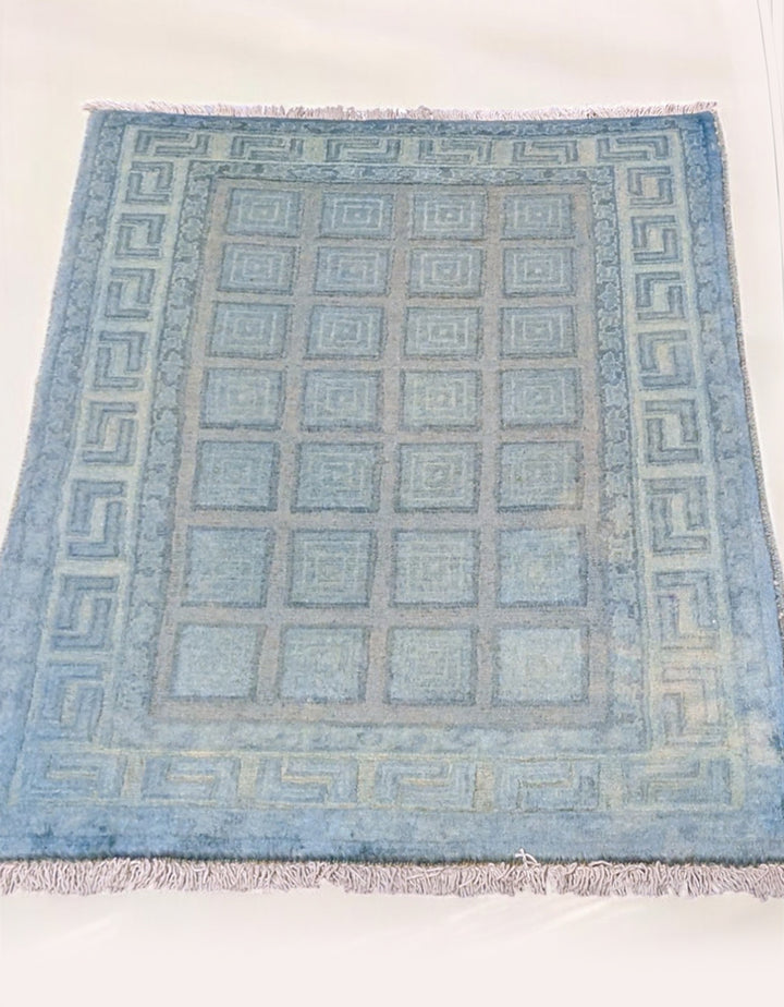 Oriental Silk Wash Chobi Rug - Size: 2.11 x 1.11