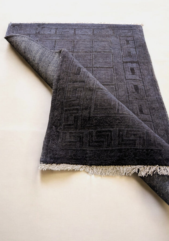 Oriental Silk Wash Chobi Rug - Size: 2.11 x 1.11