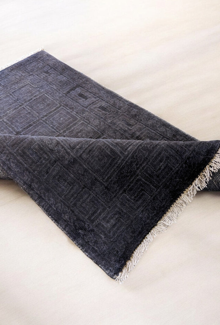 Oriental Silk Wash Chobi Rug - Size: 2.11 x 1.11