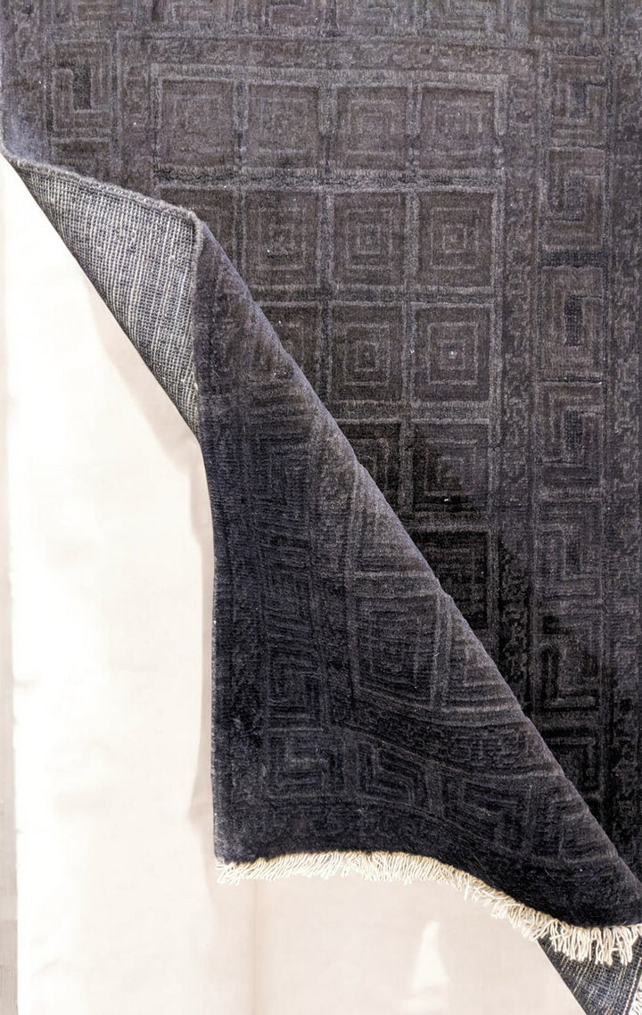 Oriental Silk Wash Chobi Rug - Size: 2.11 x 1.11