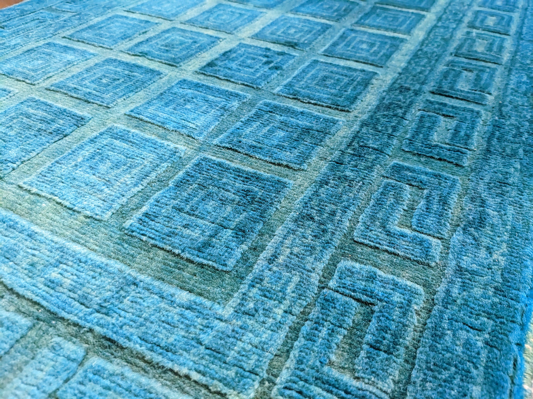 Oriental Silk Wash Chobi Rug - Size: 3.1 x 2