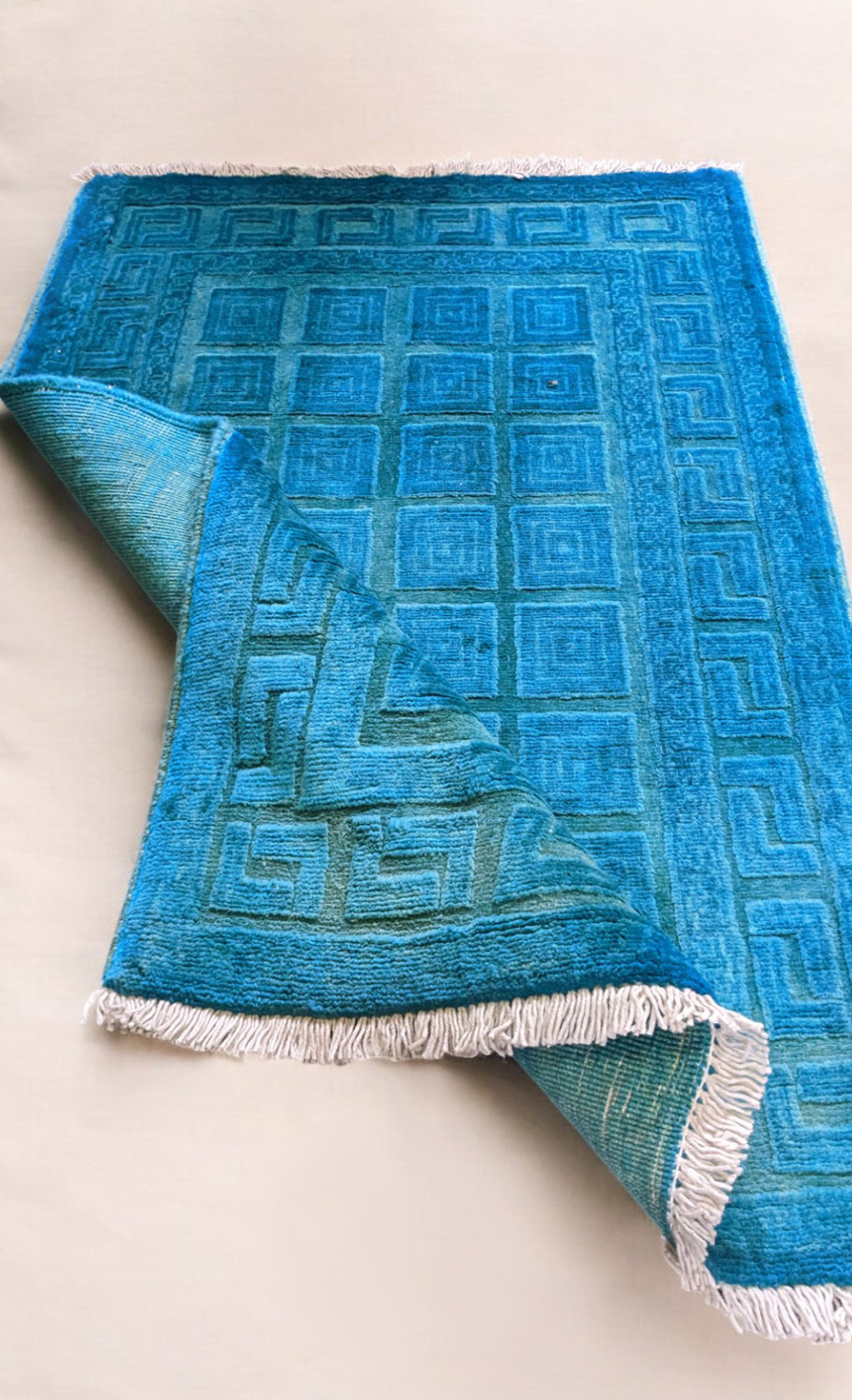 Oriental Silk Wash Chobi Rug - Size: 3.1 x 2