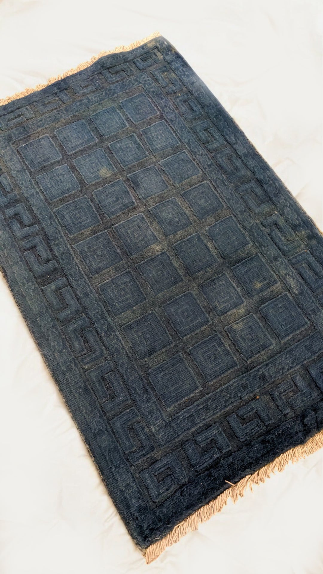 Oriental Silk Wash Chobi Rug - Size: 2.11 x 1.11