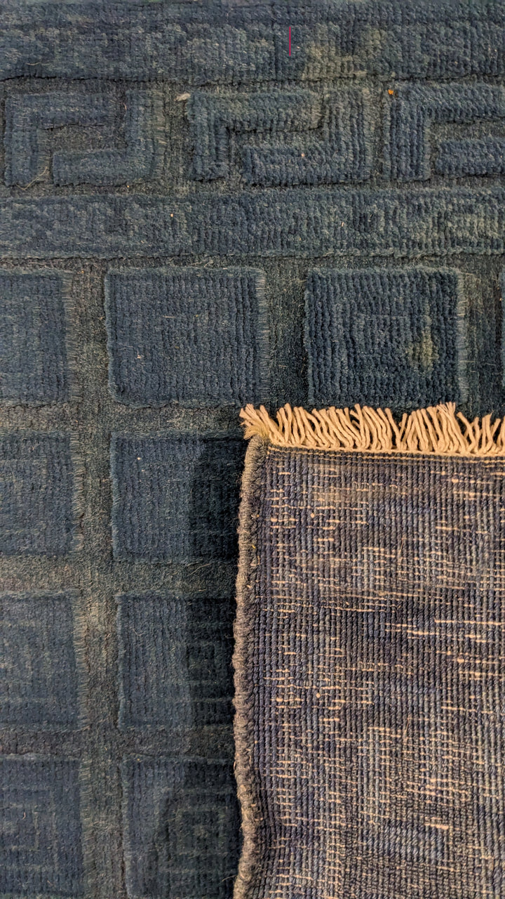 Oriental Silk Wash Chobi Rug - Size: 2.11 x 1.11