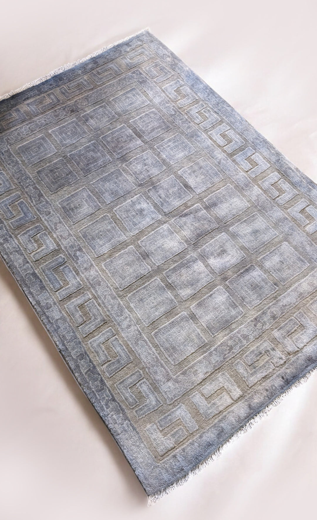 Oriental Silk Wash Chobi Rug - Size: 3.10 x 2.9