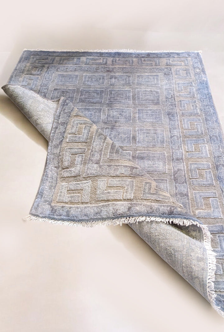 Oriental Silk Wash Chobi Rug - Size: 3.10 x 2.9