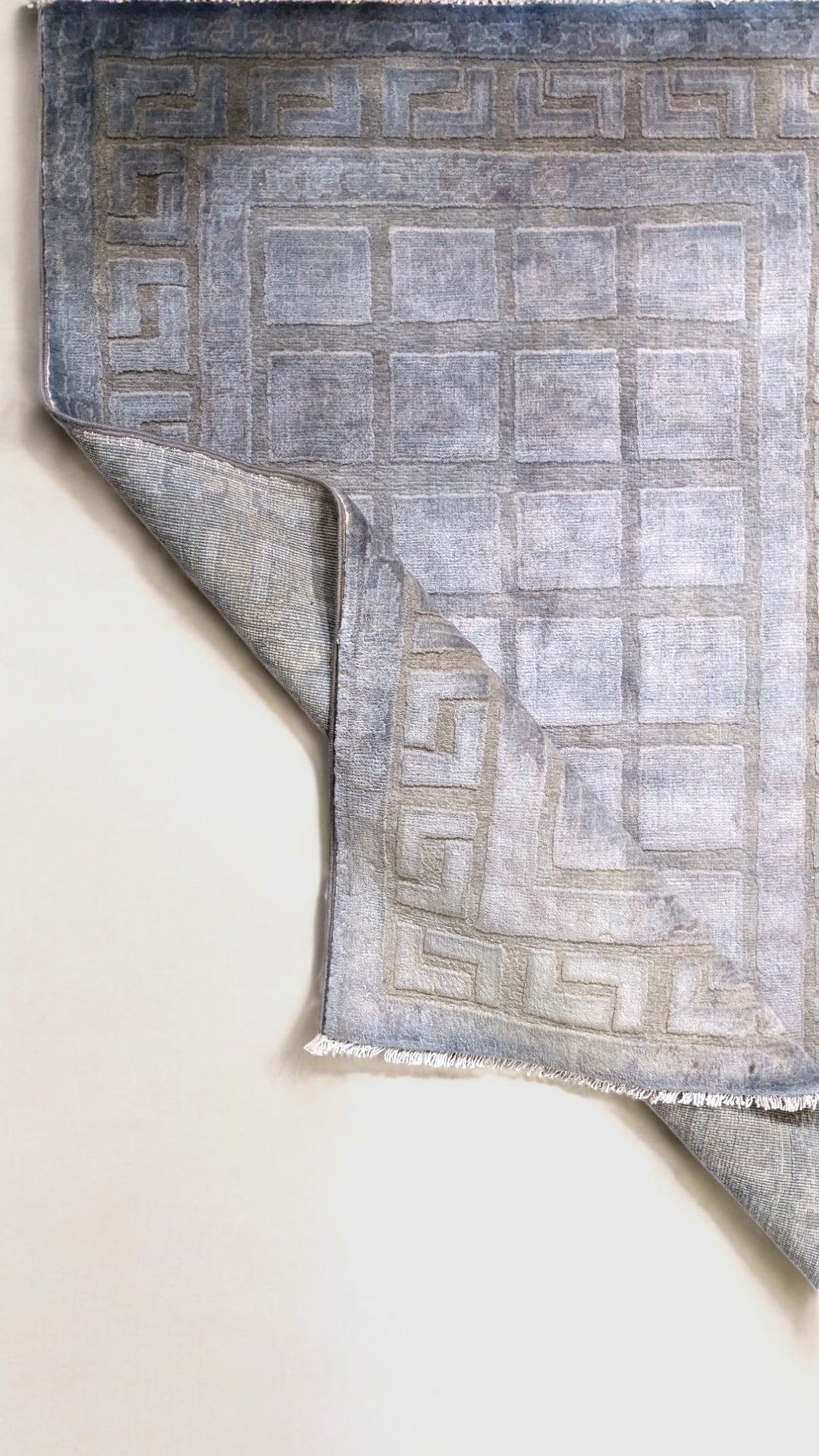 Oriental Silk Wash Chobi Rug - Size: 3.10 x 2.9