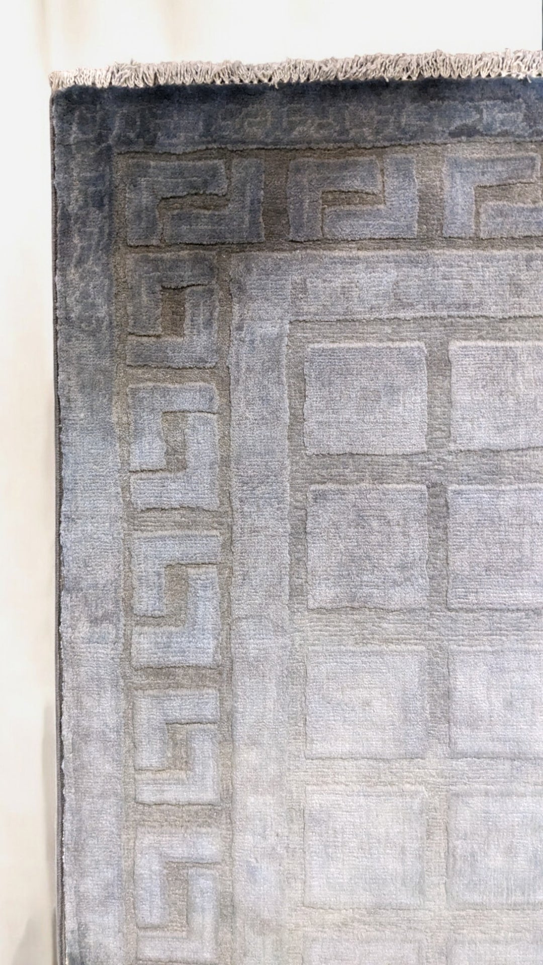 Oriental Silk Wash Chobi Rug - Size: 3.10 x 2.9