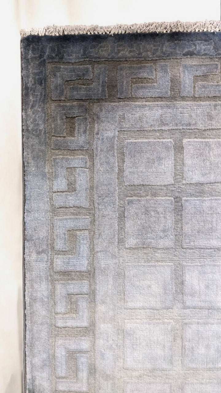 Oriental Silk Wash Chobi Rug - Size: 3.10 x 2.9