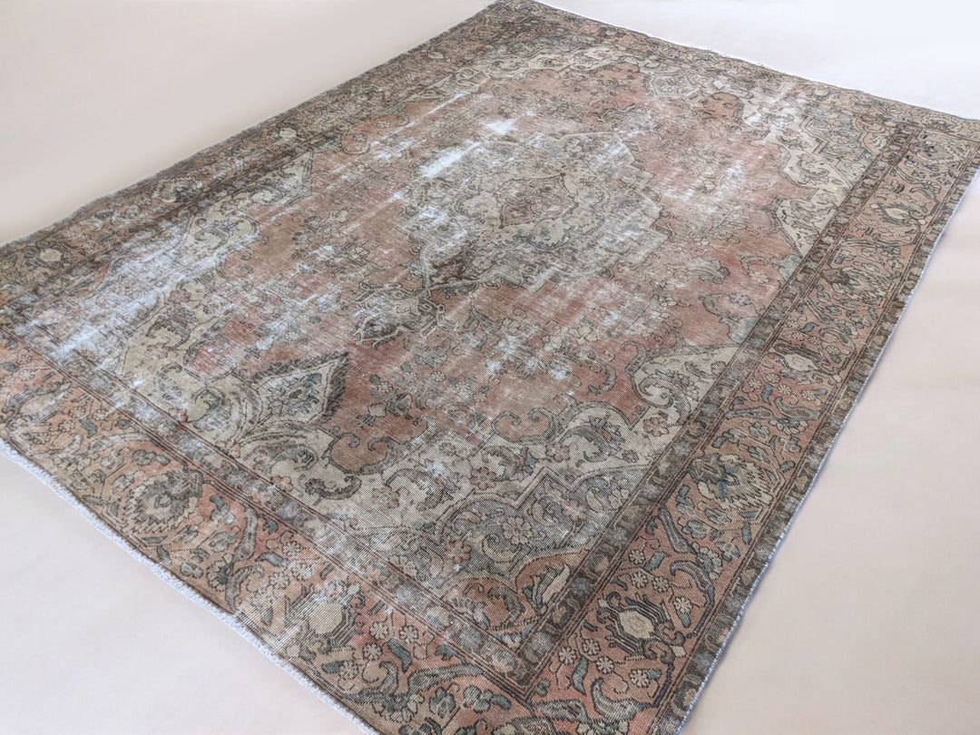 Shirazi Persian Vintage Wash Rug - Size: 10.7 x 7.4