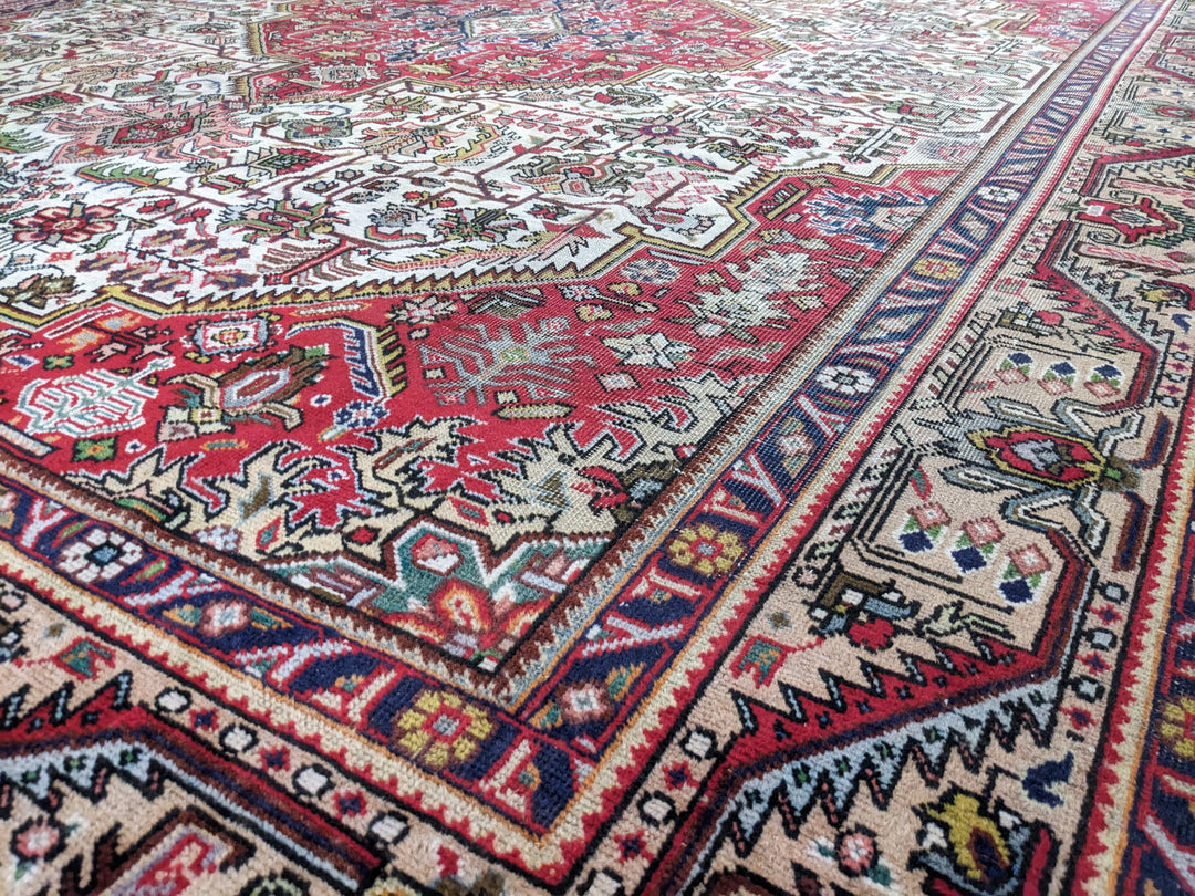 Tabriz Persian Vintage Wash Rug - Size: 12.7 x 9.7