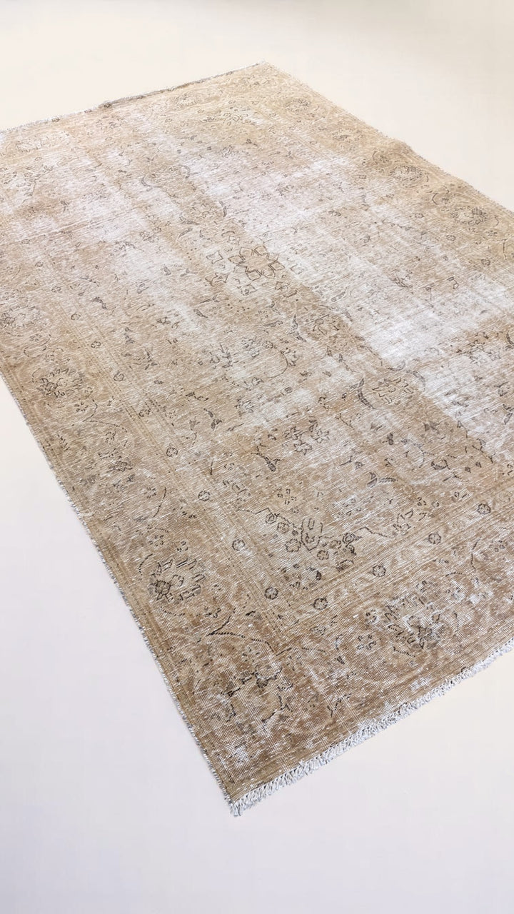 Tabriz Persian Vintage Wash Rug - Size: 9.9 x 6