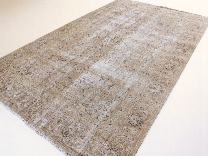 Tabriz Persian Vintage Wash Rug - Size: 9.9 x 6
