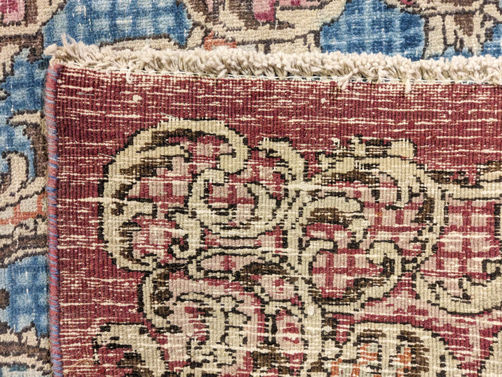 Kashan Persian Vintage Wash Rug - Size: 12.7 x 10.4