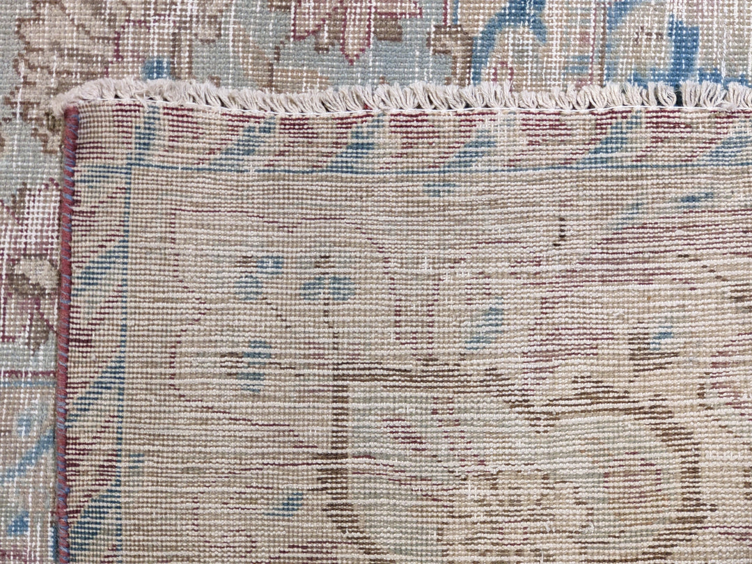 Kashan Persian Vintage Wash Rug - Size: 13.8 x 9.10