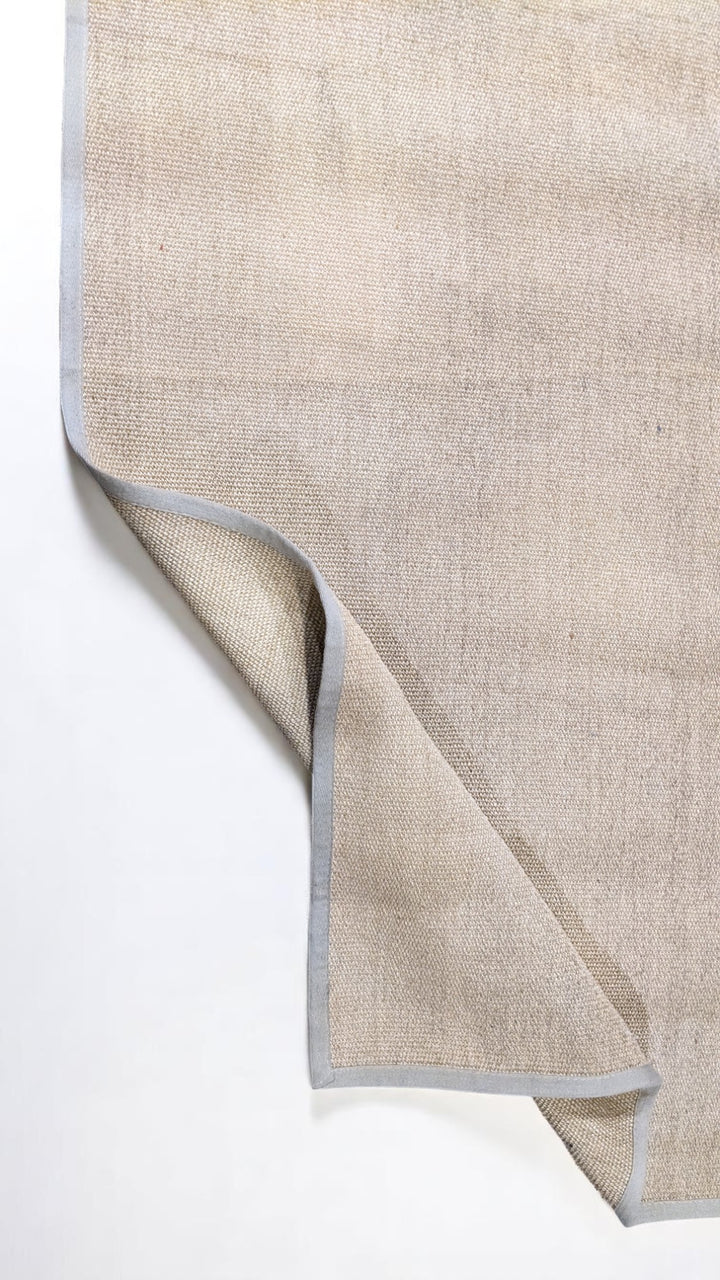 Renli Crochet Jute Rug - Size: 7.1 x 5.2