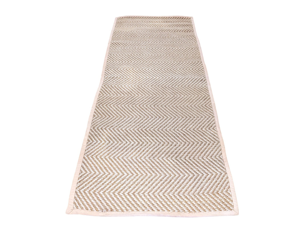 Loop Natural Jute Runner - Size: 8 x 2.7