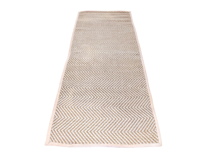 Loop Natural Jute Runner - Size: 8 x 2.7