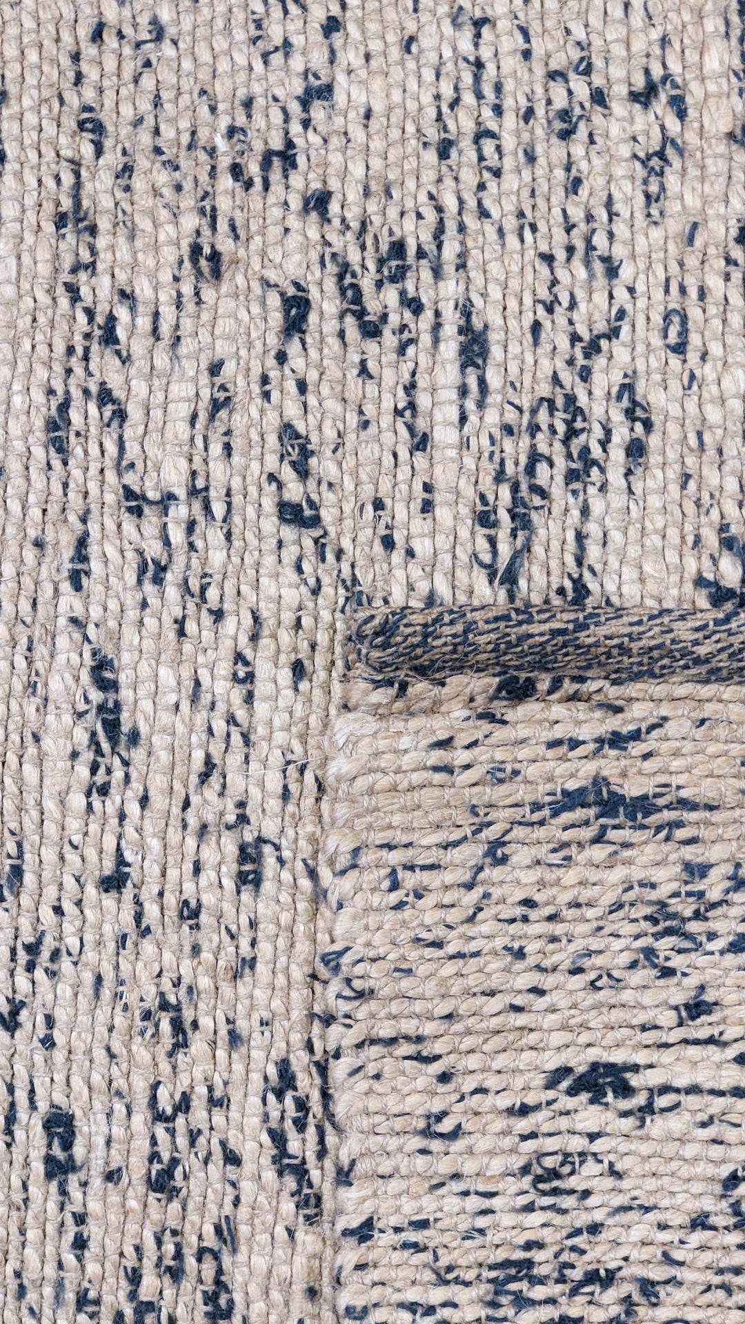 Flatweave Natural Jute Rug - Size: 6.9 x 4.4