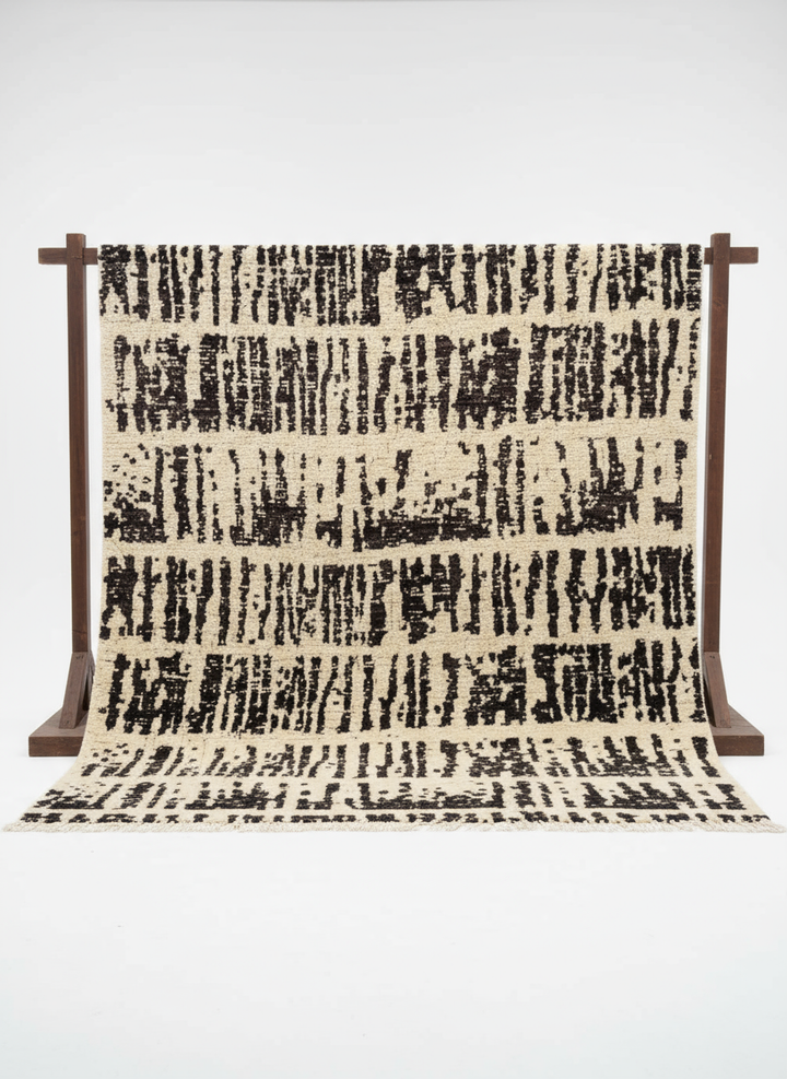 Tuareg Hand Knotted Rug - Size: Custom