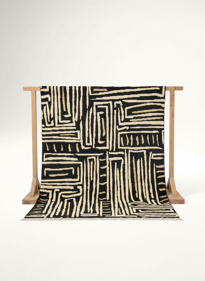 Zulu Hand Knotted Rug - Size: Custom