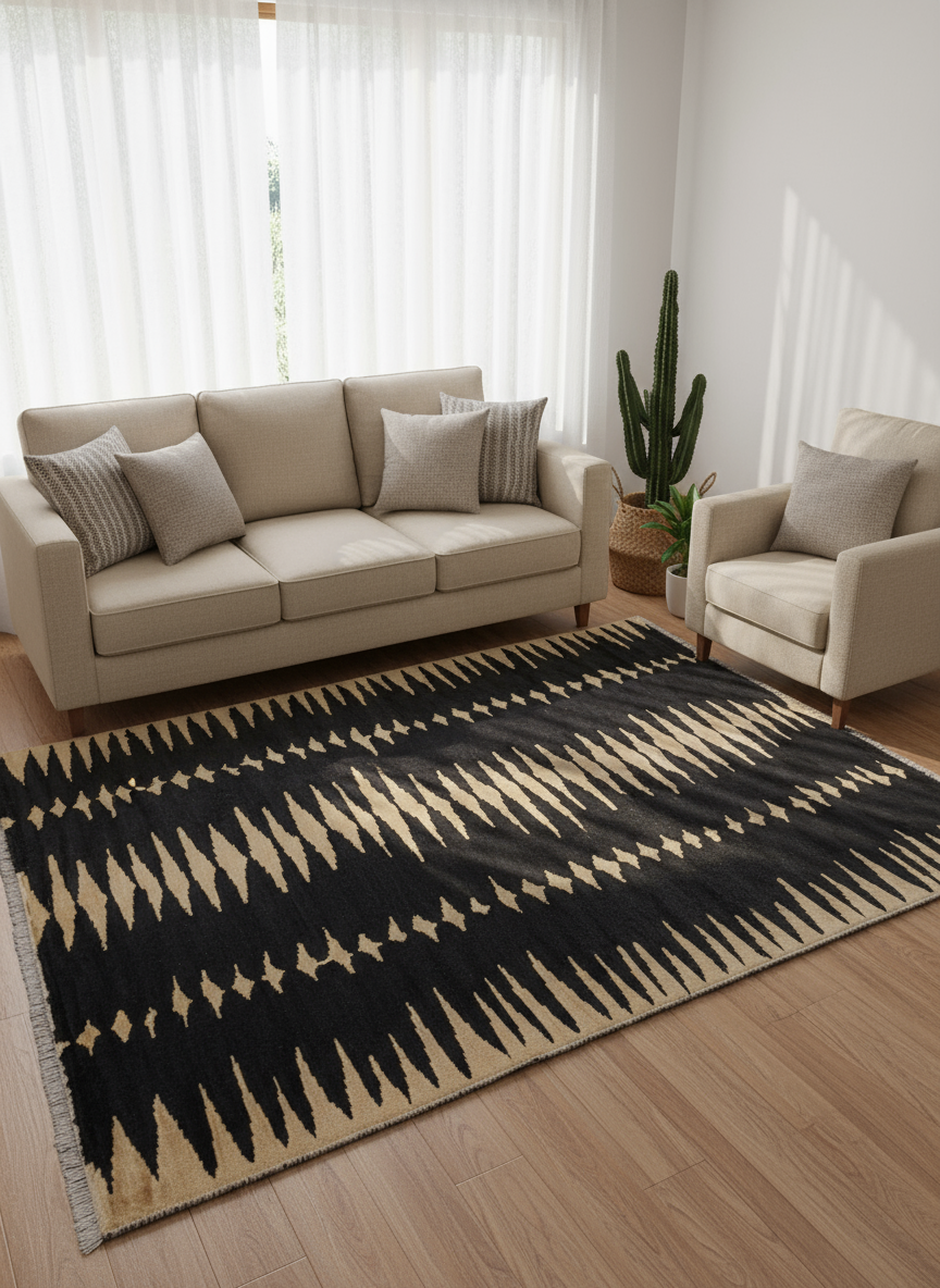 Himba Hand Knotted Rug - Size: Custom