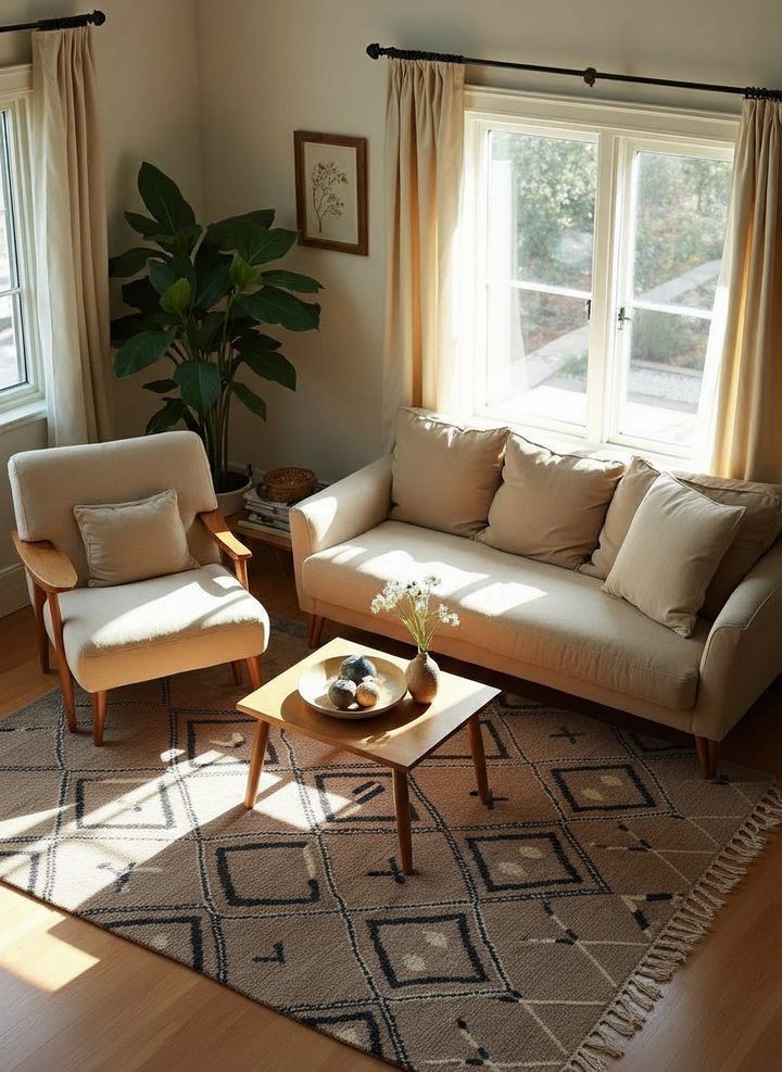 Mystical Hand Knotted Rug - Size: Custom