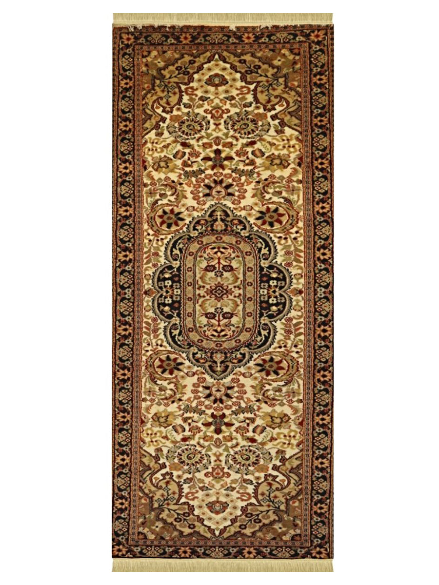 Pakistani Pak Persian Double Knot Wool Rug - Size: 2.6 x 8 (Runner)