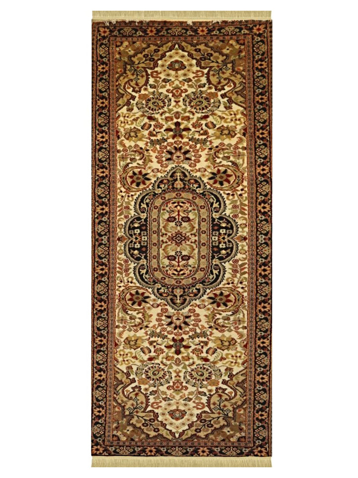 Pakistani Pak Persian Double Knot Wool Rug - Size: 2.6 x 8 (Runner)