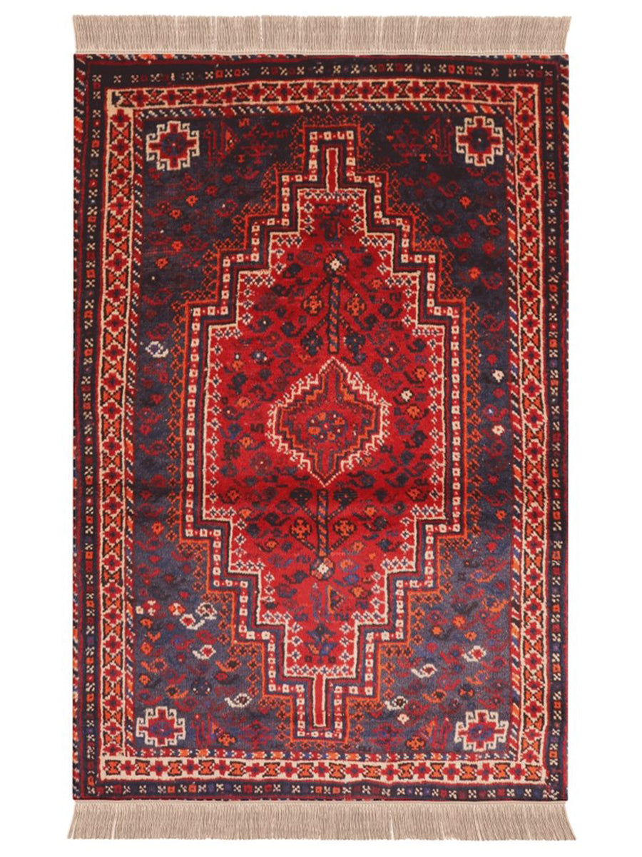 Persian Shirazi Tribal Kilim - Size: 4.2 x 2.10