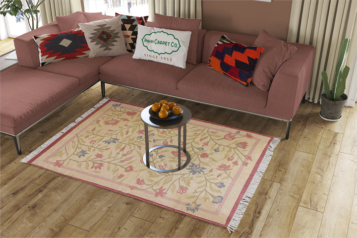 Jardin - Size: 7.8 x 5.6 - Imam Carpet Co