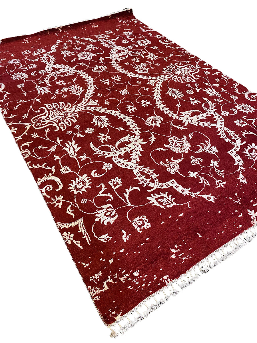 Knotscape - Size: 9.1 x 6.1 - Imam Carpet Co