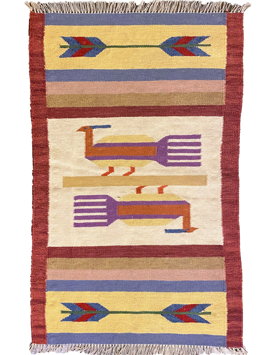 Azurite - Size: 3.7 x 2.3 - Imam Carpet Co