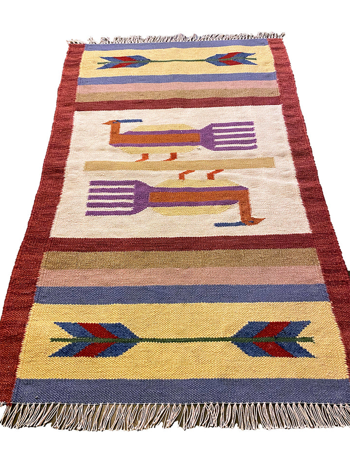 Azurite - Size: 3.7 x 2.3 - Imam Carpet Co