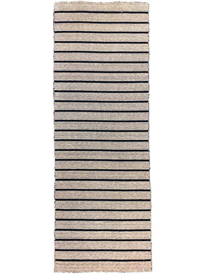 Modern Stripe Runner - Size: 8 x 2.7 - Imam Carpet Co