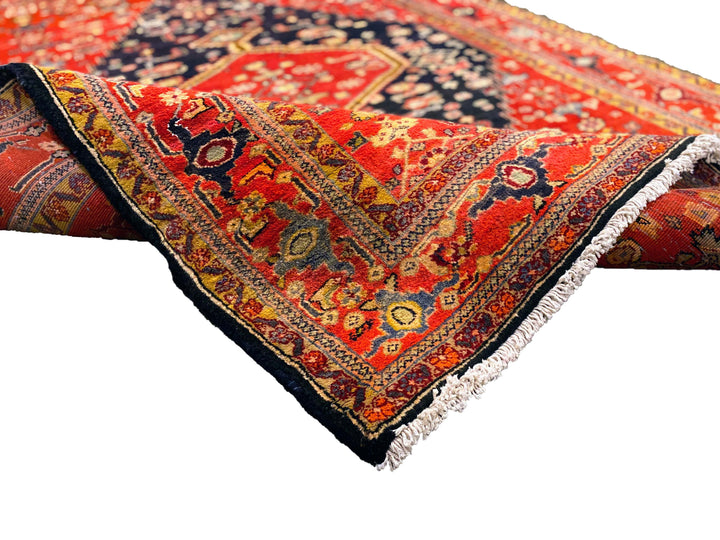 Zwart - Size: 6.6 x 4.6 - Imam Carpet Co