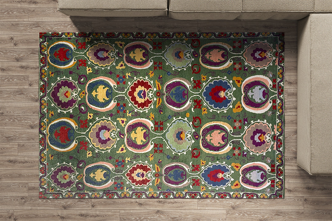 Padma - Size: 9.8 x 6.1 - Imam Carpet Co